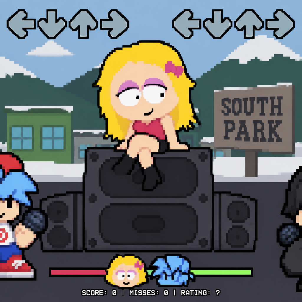 Friday night Funkin south park bebe stevens gf