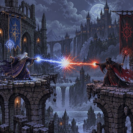 epic wizard battle