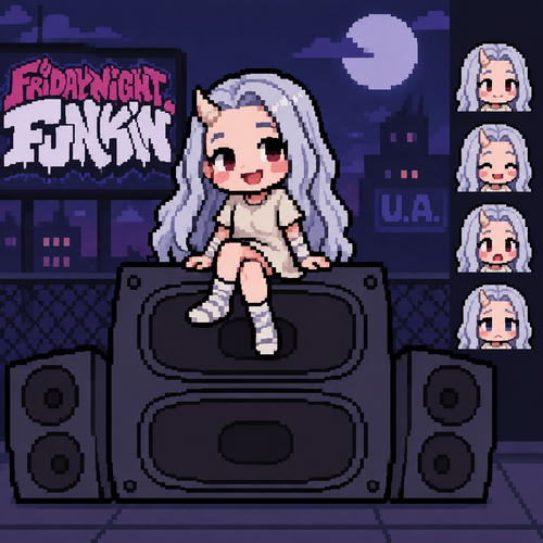Eri chan Friday night funkin gf