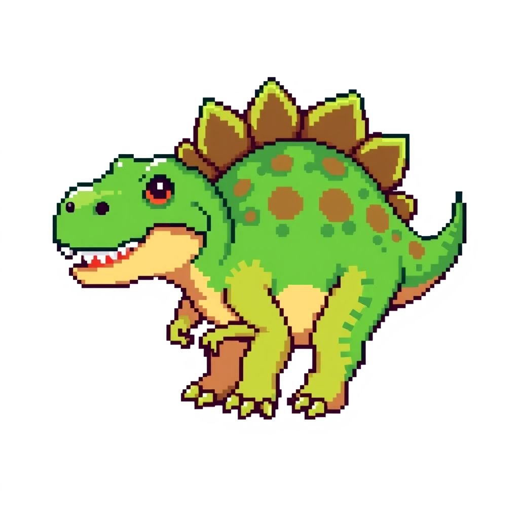 Make a stegosaurs