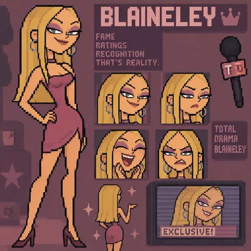 Total drama blaineley
