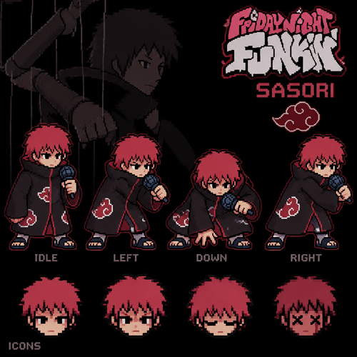Friday night Funkin sasori incons 