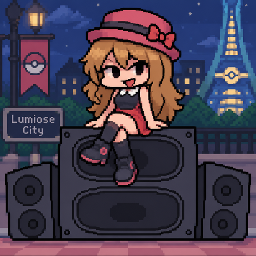 Friday night Funkin poke girl Serena gf   Girlfriend 