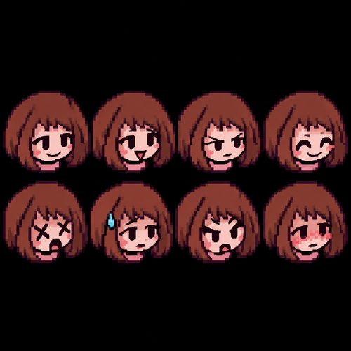 Friday night Funkin ochako uraraka gf icons