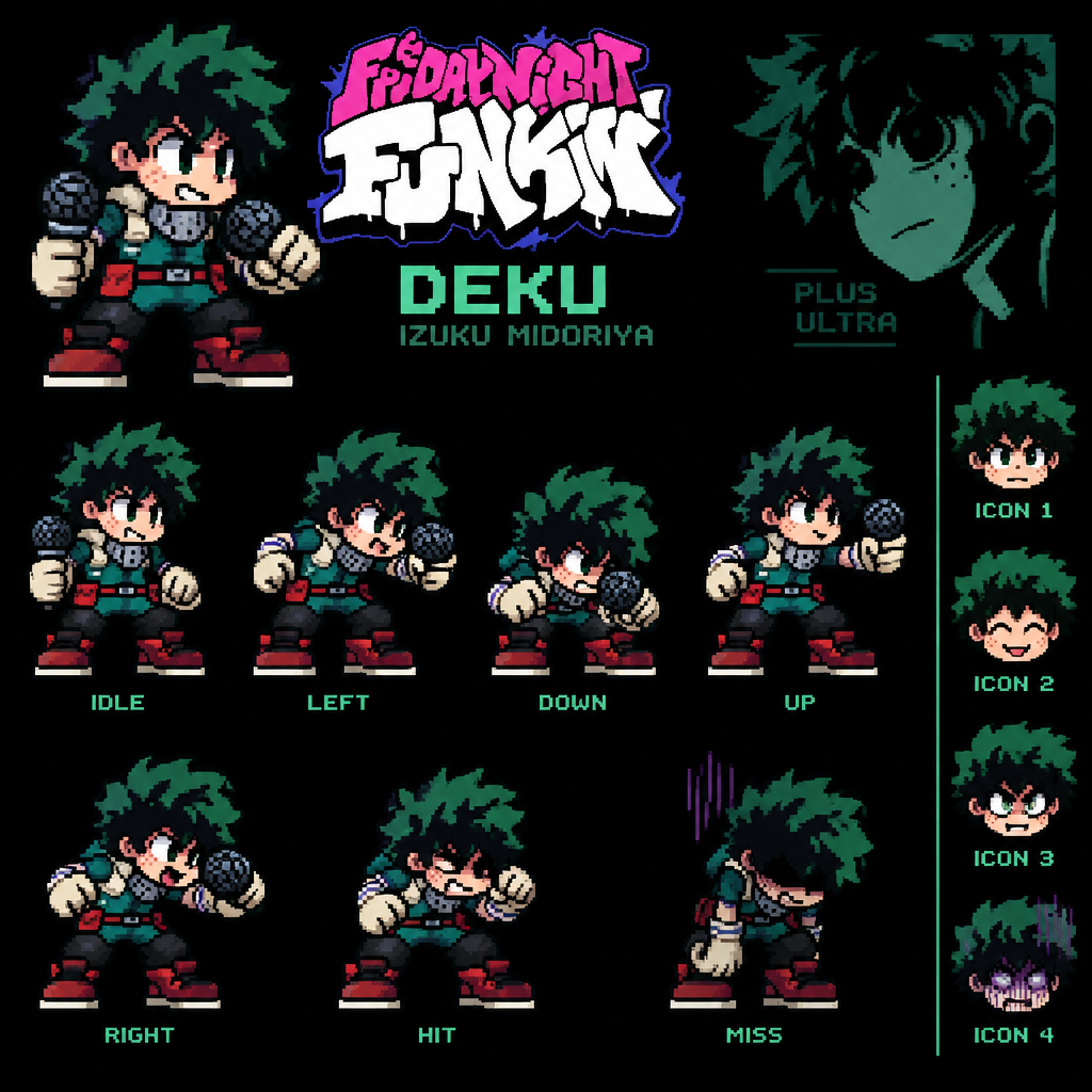 Friday night Funkin deku