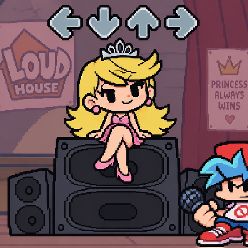 Friday night Funkin Lola loud gf