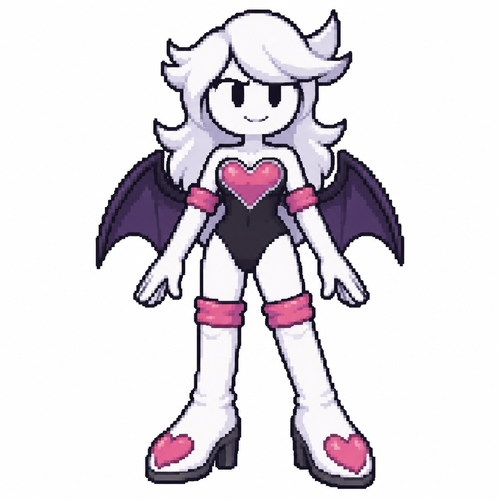 Jaiden animations but with the clothes and hair of the character rouge the bat, full body front perspective