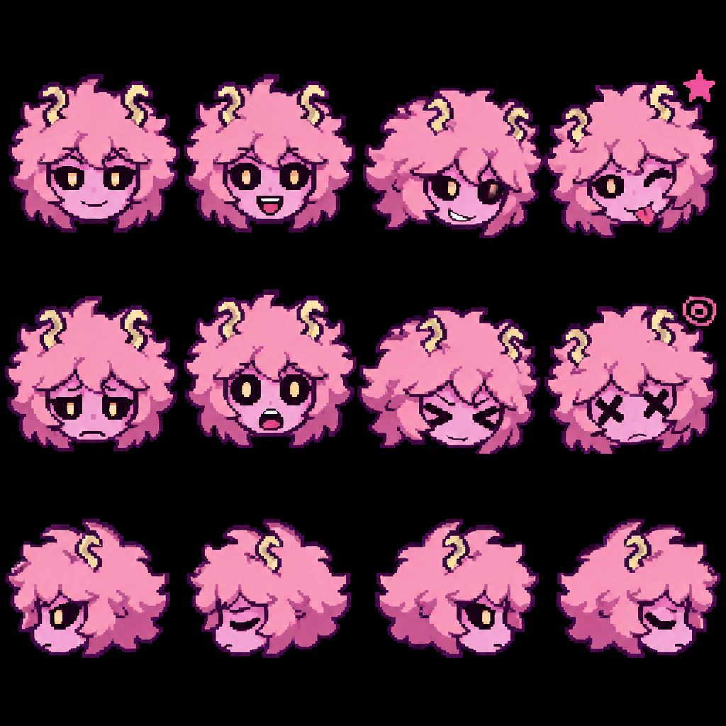 Friday night Funkin mina ashido gf icons