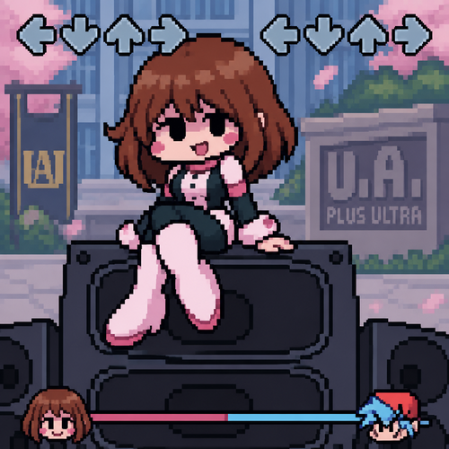Friday night Funkin ochako girlfriend 