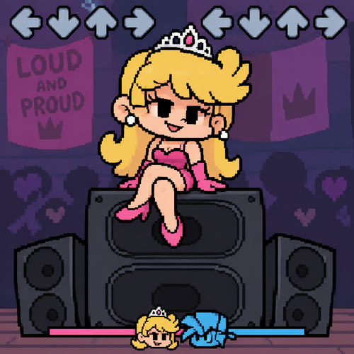 Friday night Funkin Lola loud gf girlfriend 