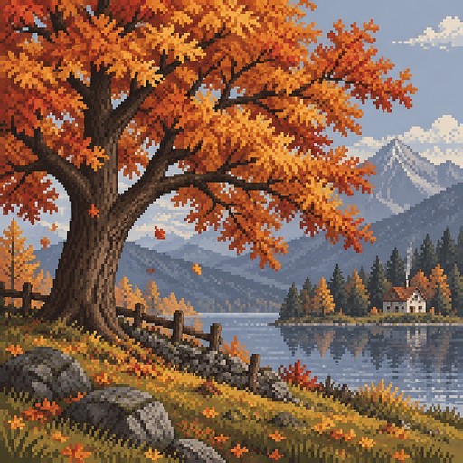 a tree in fall