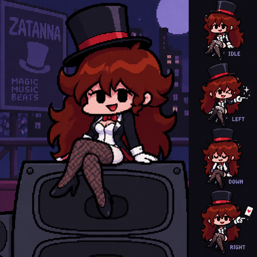 Friday night Funkin gf zatana