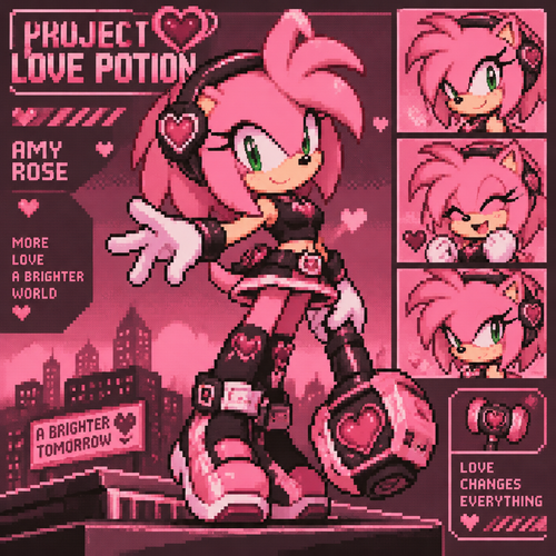 Project love potion Amy rose