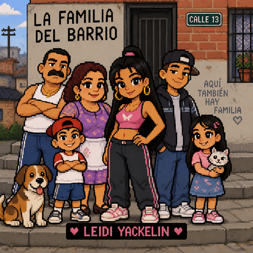 la familia del barrio Leidi Yackelin