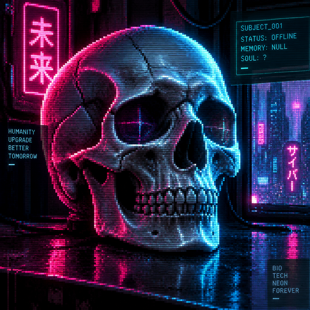 Realistic skull