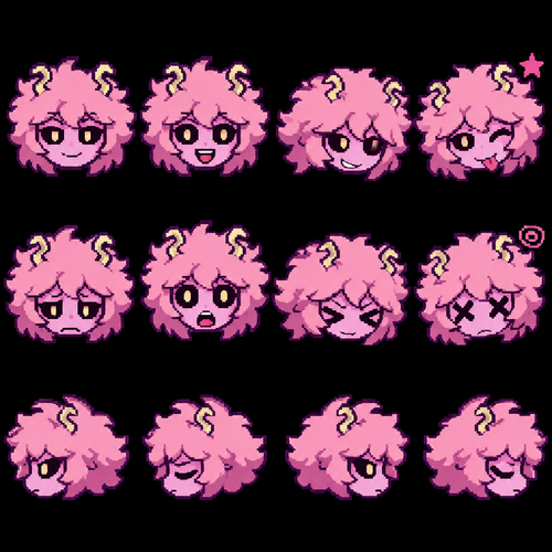 Friday night Funkin mina ashido gf icons