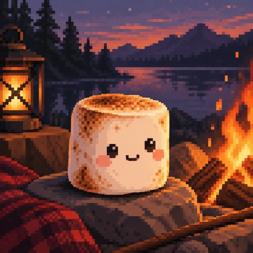 a marshmello