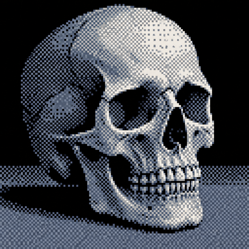 Realistic skull
