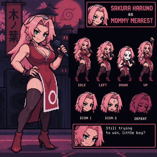 Friday night Funkin Sakura haruno mommy mearest