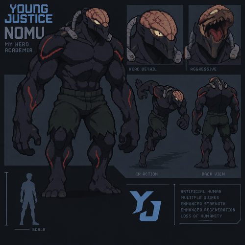 Young justice nomu mha