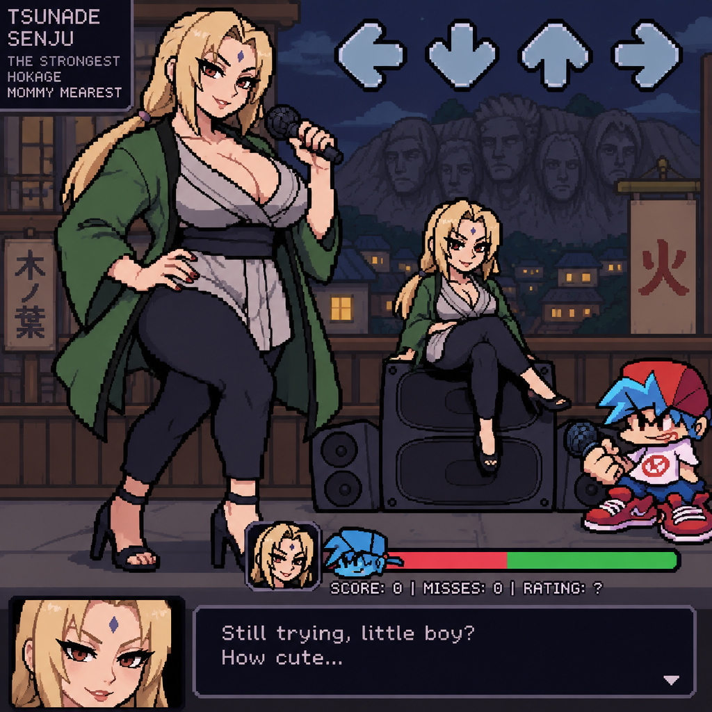 Friday night Funkin tsunade senju mommy mearest
