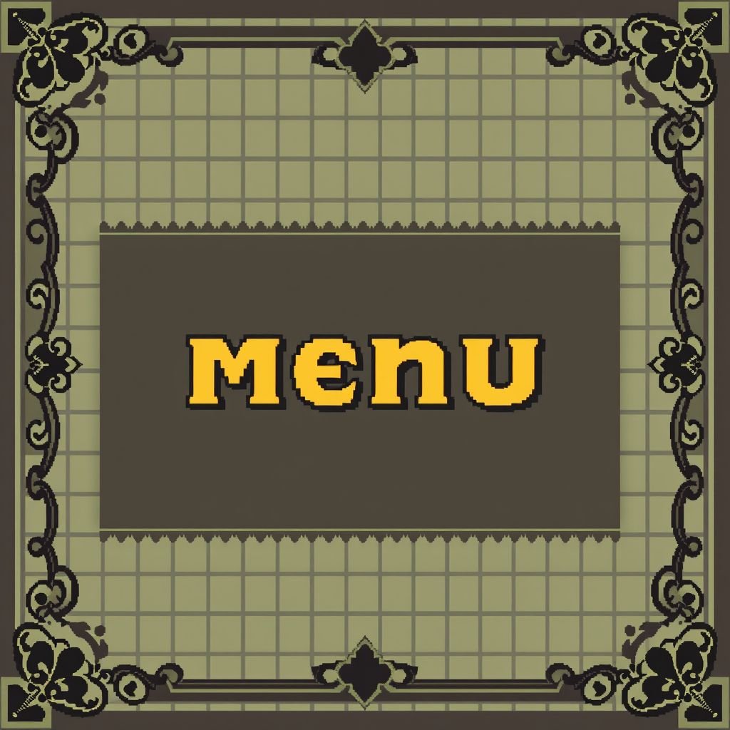 background menu for a game