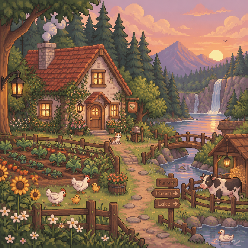 Cozy cottage in the Forest