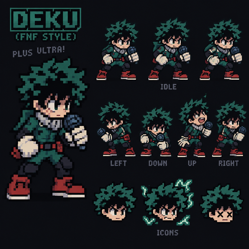 Friday night Funkin deku incons