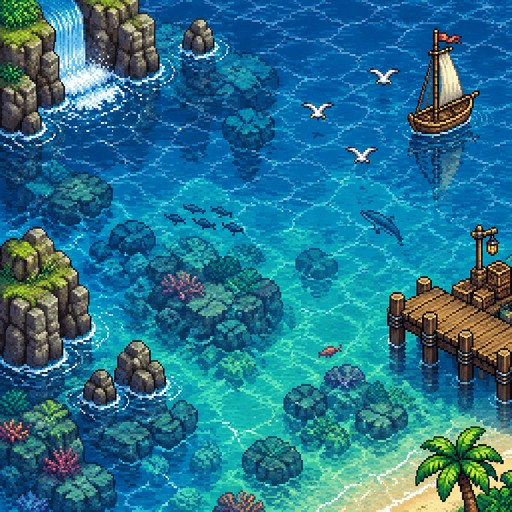 A water background