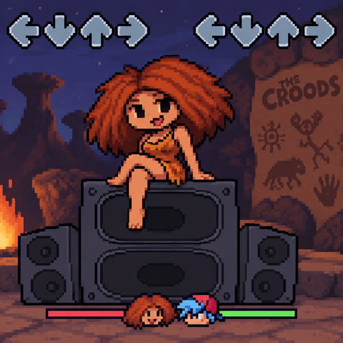 los croods eep Friday night Funkin gf