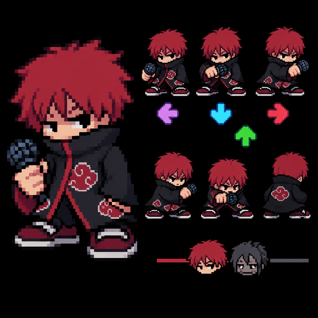 Friday night Funkin sasori bf