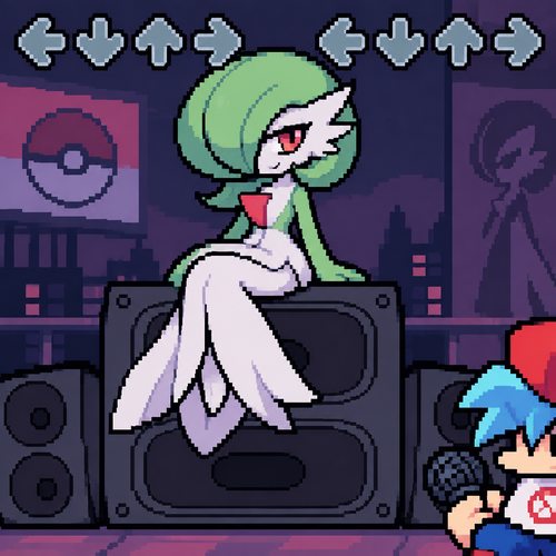 Friday night Funkin gardevoir gf