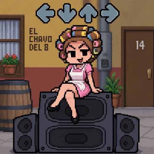 Friday night Funkin gf doña florinda chavo 8