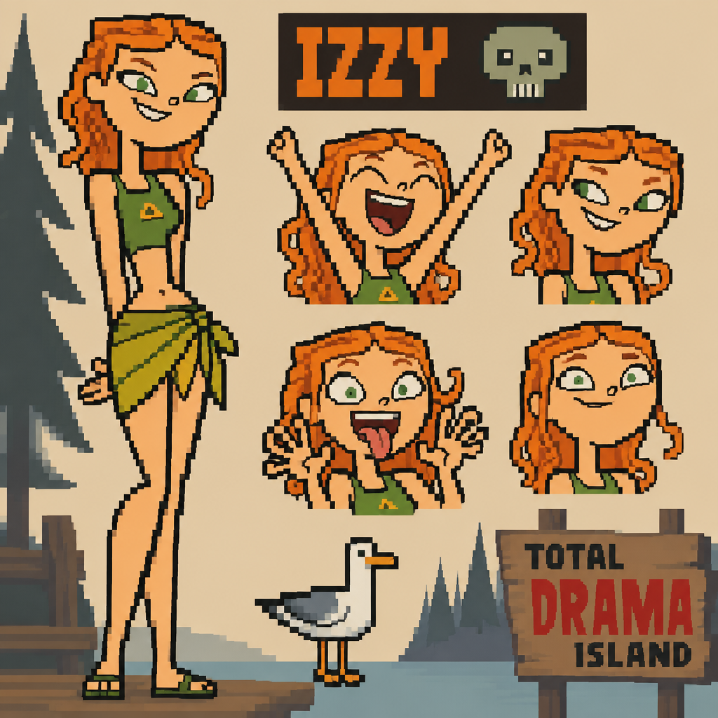 Total drama island Izzy