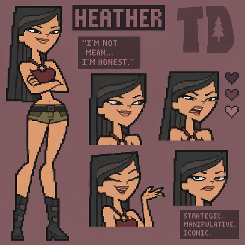 Total drama heather
