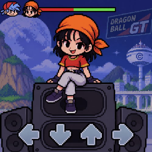 Friday night Funkin dbgt pan gf girlfriend 