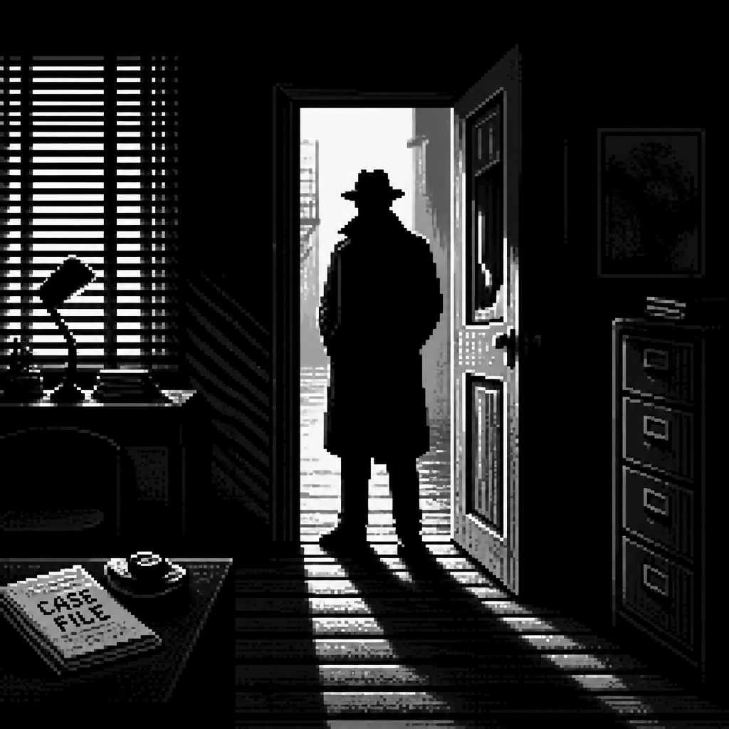 Noir Pixel pixel art style example